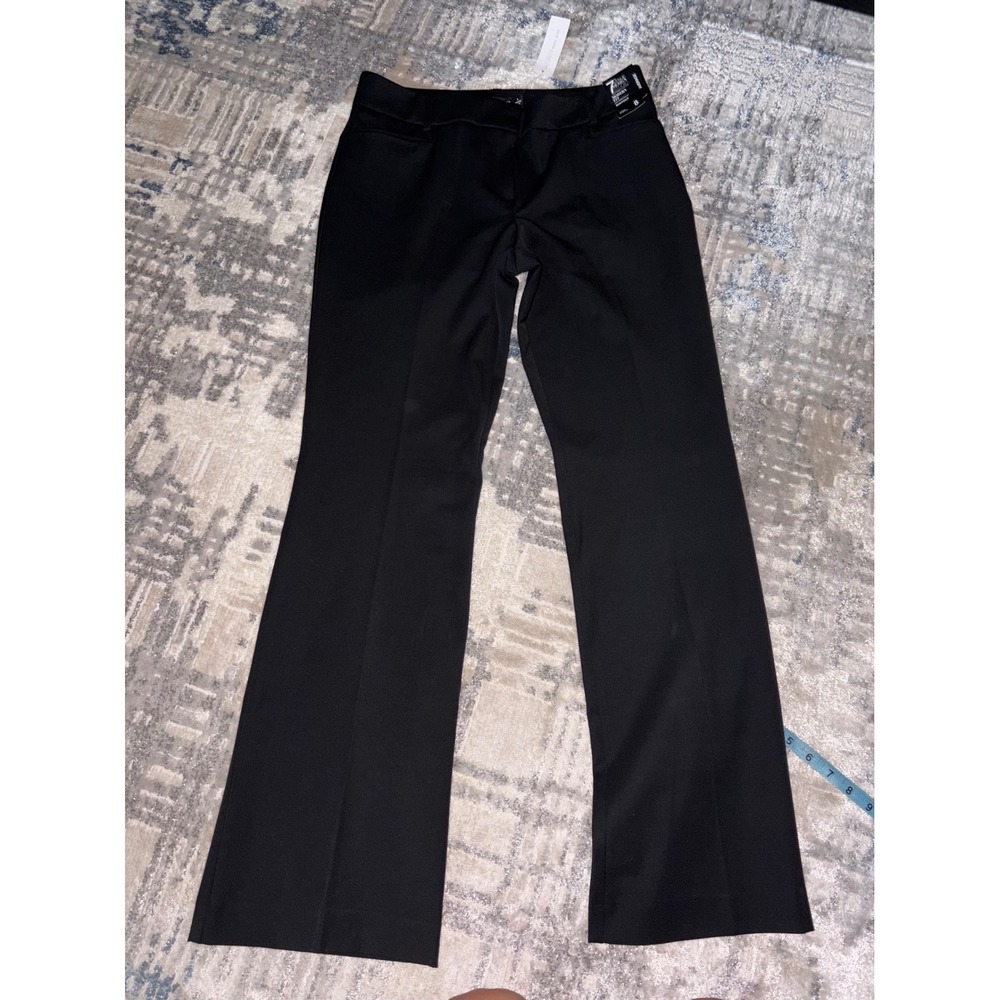 New York & Company 7th Avenue Modern Fit Bootcut Pants Black Size 8 Average